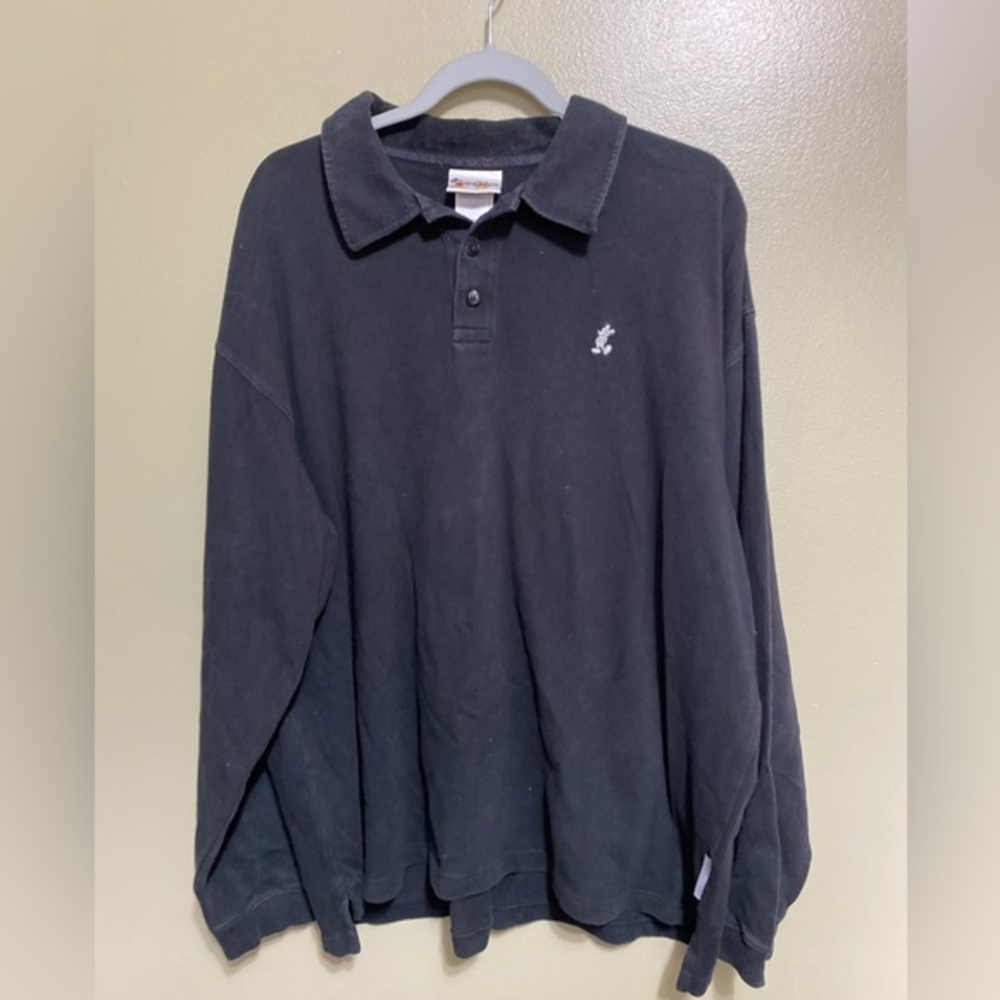 Disney World Long Sleeve Polo, Size XXL‎